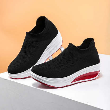 ⏰Promotion - 70% OFF🔥Super Light Women Shoes  Flying Weave Orthopedic Sneakers - Proven Plantar Fasciitis, Foot and Heel Pain Relief