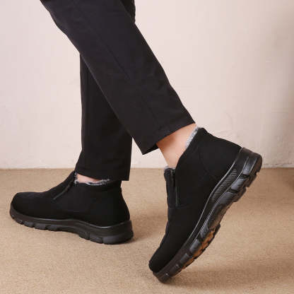 ⏰Promotion - 70% OFF🔥Orthopedic Snow Boots For Men Velvet Warm Ankle Shoes - Proven Plantar Fasciitis, Foot and Heel Pain Relief