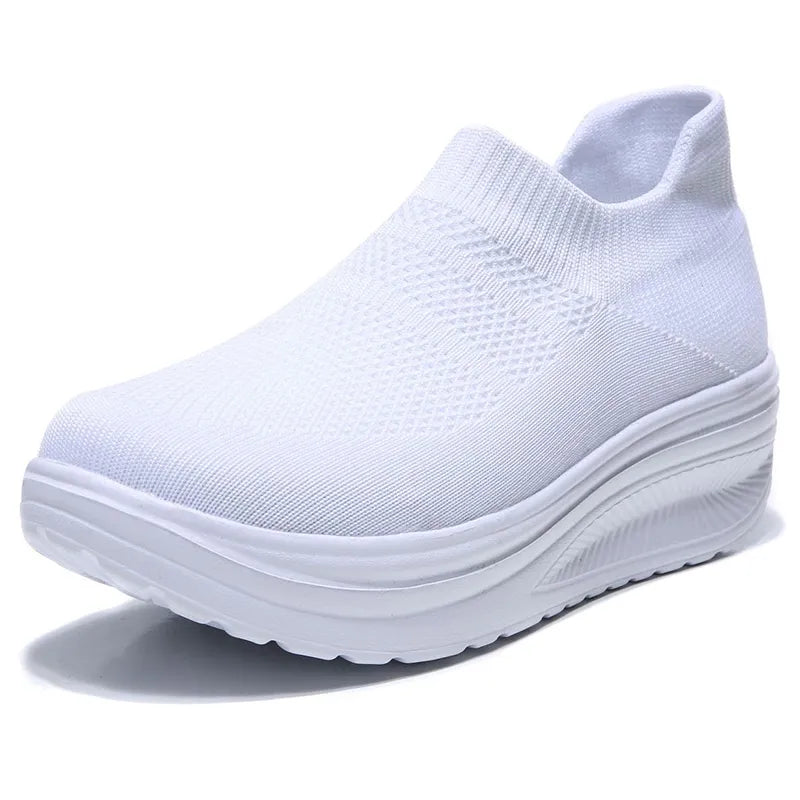 ⏰Promotion - 70% OFF🔥Super Light Women Shoes  Flying Weave Orthopedic Sneakers - Proven Plantar Fasciitis, Foot and Heel Pain Relief