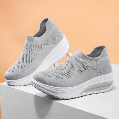 ⏰Promotion - 70% OFF🔥Super Light Women Shoes  Flying Weave Orthopedic Sneakers - Proven Plantar Fasciitis, Foot and Heel Pain Relief