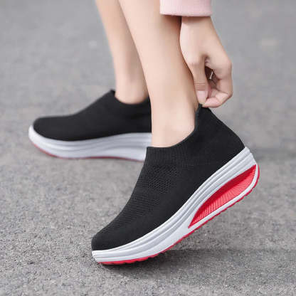⏰Promotion - 70% OFF🔥Super Light Women Shoes  Flying Weave Orthopedic Sneakers - Proven Plantar Fasciitis, Foot and Heel Pain Relief
