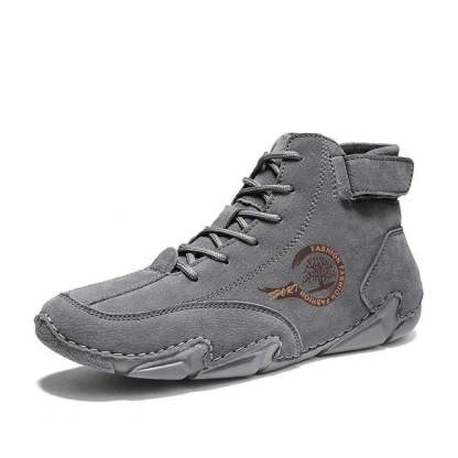 ⏰Promotion - 70% OFF🔥Suede Winter Ankle Boots For Men Leisure Orthopedic Shoes - Proven Plantar Fasciitis, Foot and Heel Pain Relief