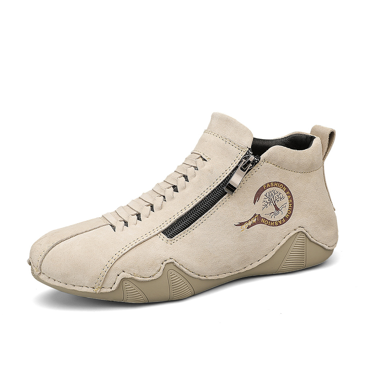 ⏰Promotion - 70% OFF🔥Women's Outdoor Comfort Breathable Leather Suede Boots Waterproof Non-slip Walking Orthopedic Shoes - Proven Plantar Fasciitis, Foot and Heel Pain Relief