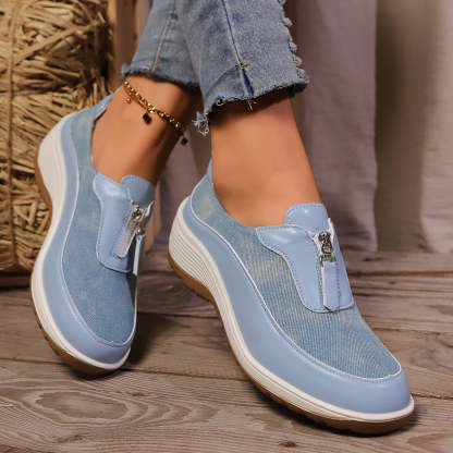 🎁Hot Sale 50% OFF⏳Women's Comfort Orthopedic Leather Shoes - Proven Plantar Fasciitis, Foot and Heel Pain Relief