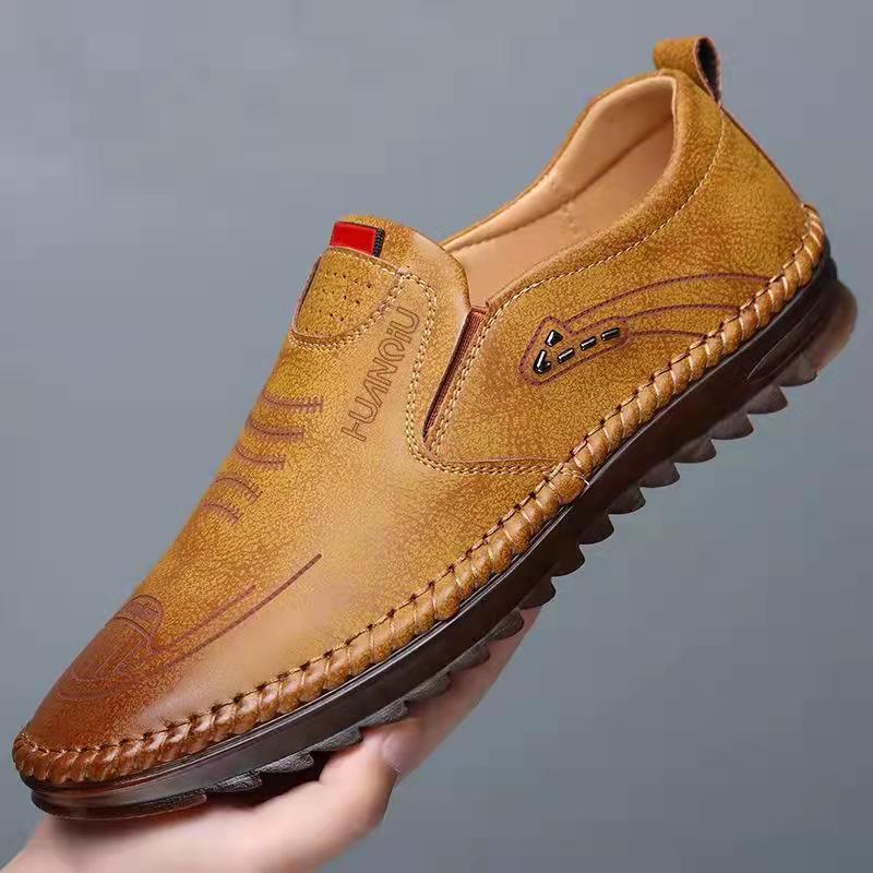 ⏰Limited Time 70% Discount offNevoHanqiu ⏰- Elegant leather orthopedic shoes for men - Relieves foot pain and fatigue