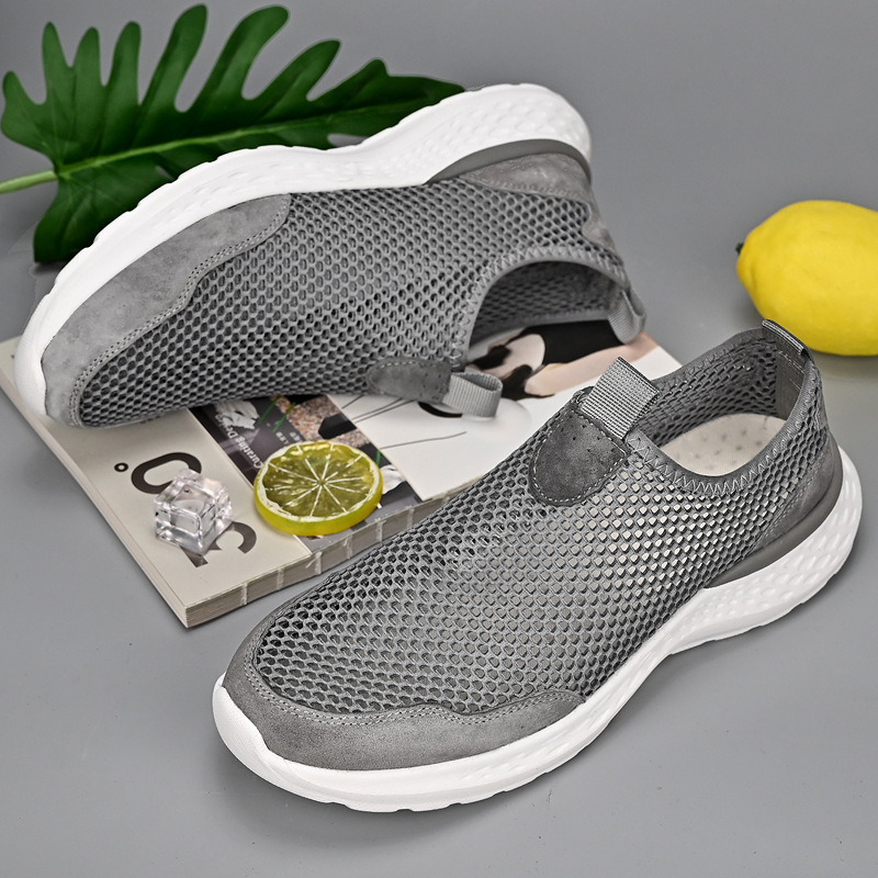 🔥Last Day Promotion 70% OFF 🎁 Men's Good Arch Support & Non-slip Outdoor Breathable Walking Shoes - Improve Posture and Get Rid of Painless Walking and Standing