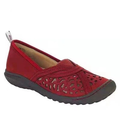 🔥Last Day 50% OFF ⏰Hole Embroidered Toe Cap Casual Women's Shoes - Proven Plantar Fasciitis, Foot and Heel Pain Relief