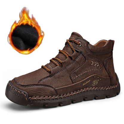 (⏰LAST DAY 50% OFF🔥)Handcrafted Men's Leather Shoes - Relieve Foot Pain