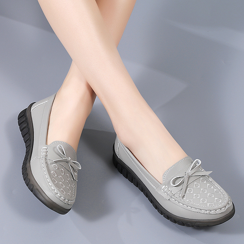 🌸🎉Limited Time Offer 50% OFF! ✨🥿Ladies New Style Butterfly Fashion Round Toe Slip-On Orthopedic Loafers - Proven Plantar Fasciitis, Foot and Heel Pain Relief