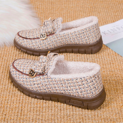 🔥Last Day 70% OFF ⏰Winter New Ladies Orthopedic Cotton Shoes- Proven Plantar Fasciitis, Foot and Heel Pain Relief