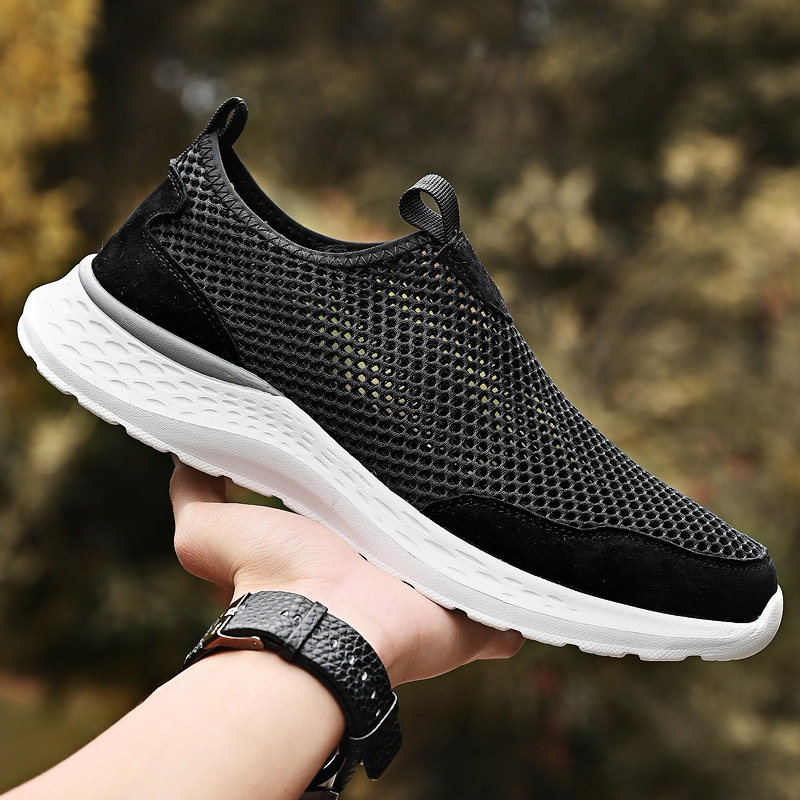 🔥Last Day Promotion 70% OFF 🎁 Men's Good Arch Support & Non-slip Outdoor Breathable Walking Shoes - Improve Posture and Get Rid of Painless Walking and Standing