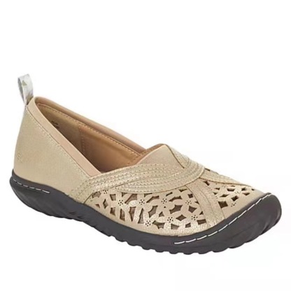 🔥Last Day 50% OFF ⏰Hole Embroidered Toe Cap Casual Women's Shoes - Proven Plantar Fasciitis, Foot and Heel Pain Relief