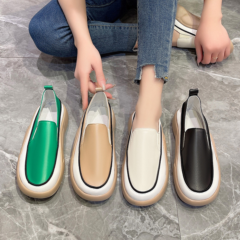 🔥Last Day 50% OFF ⏰Women's Trendy Heightening Chunky Loafers - Proven Plantar Fasciitis, Foot and Heel Pain Relief