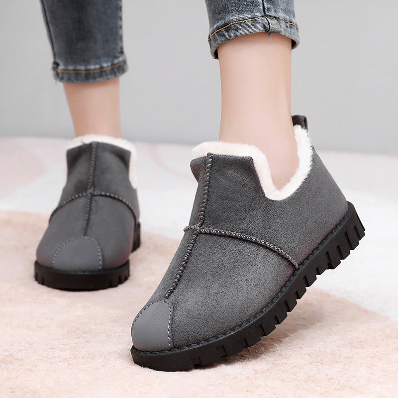 ⏰Promotion - 70% OFF🔥 Fashionable Women's Orthoern Snow Boots Warm and Casual with Thick Soles - Improve Posture and Get Rid of Painless Walking and Standing