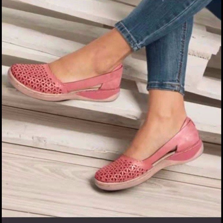 ⏰Promotion - 70% OFF🔥2025women orthopedic sandals breathable flat shoes - Proven Plantar Fasciitis, Foot and Heel Pain Relief