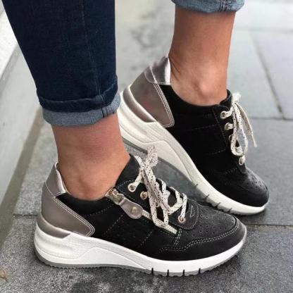 ⏰Promotion - 70% OFF🔥Womens Orthopedic Comfy Sneakers - Proven Plantar Fasciitis, Foot and Heel Pain Relief