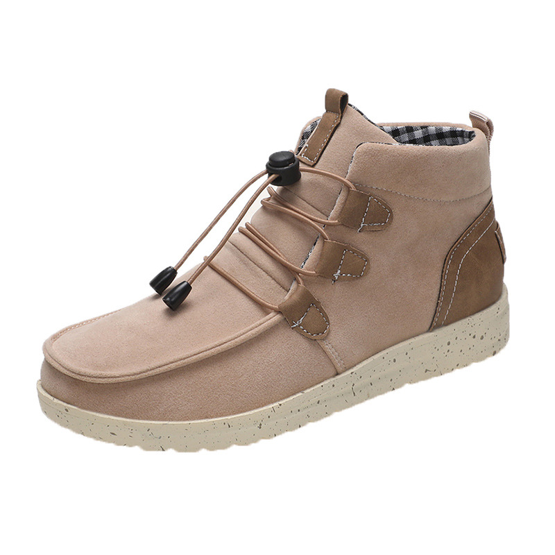 🔥Last Chance! 50% OFF⏰Women's Casual Comfort High Round Toe Orthopedic Women's Boots - Proven Plantar Fasciitis, Foot and Heel Pain Relief