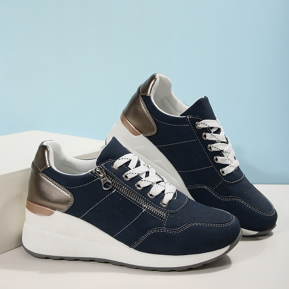 ⏰Promotion - 70% OFF🔥Womens Orthopedic Comfy Sneakers - Proven Plantar Fasciitis, Foot and Heel Pain Relief