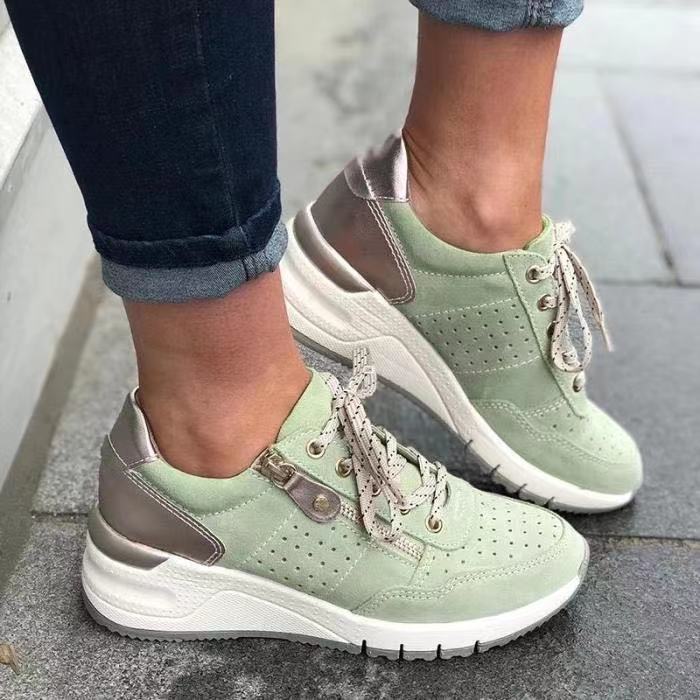 ⏰Promotion - 70% OFF🔥Womens Orthopedic Comfy Sneakers - Proven Plantar Fasciitis, Foot and Heel Pain Relief