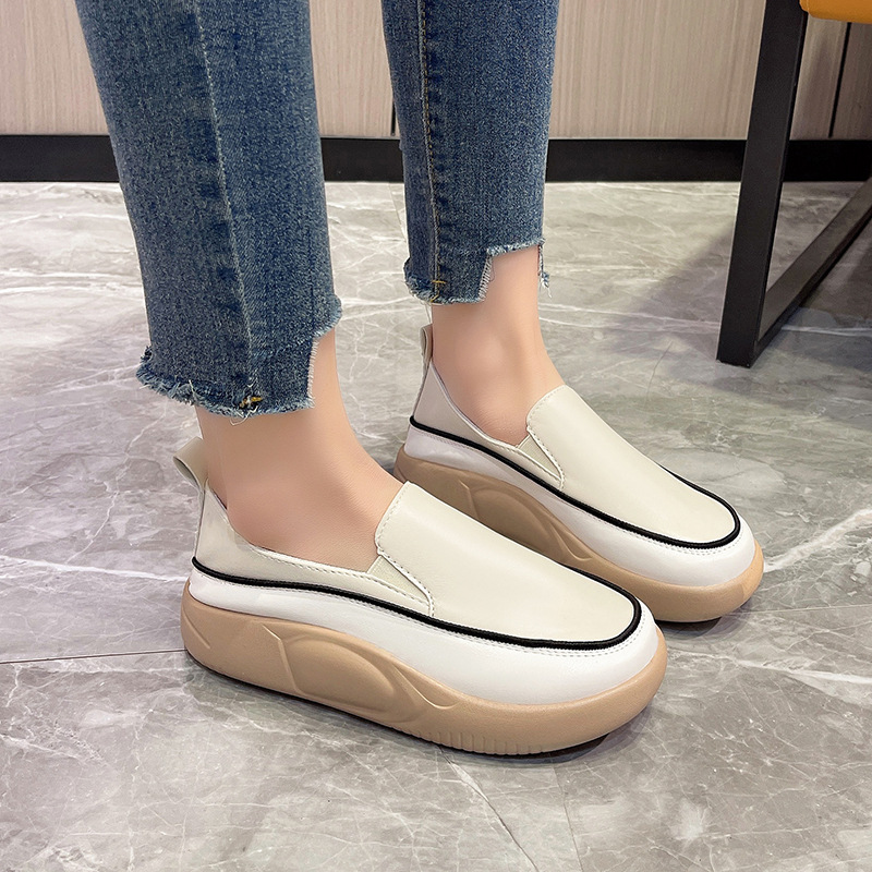 🔥Last Day 50% OFF ⏰Women's Trendy Heightening Chunky Loafers - Proven Plantar Fasciitis, Foot and Heel Pain Relief