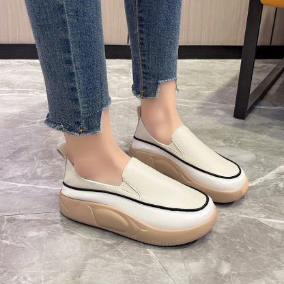 🔥Last Day 50% OFF ⏰Women's Trendy Heightening Chunky Loafers - Proven Plantar Fasciitis, Foot and Heel Pain Relief