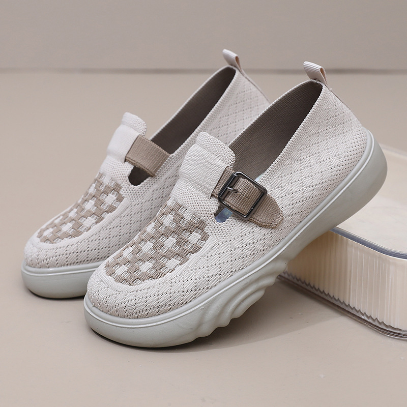 🔥Last Chance! 50% OFF⏰2025 New Spring And Fall Soft Sole Lightweight Thick Bottom Casual Women's Shoes - Proven Plantar Fasciitis, Foot and Heel Pain Relief