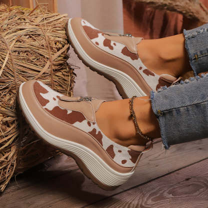 🎁Hot Sale 50% OFF⏳Women's Comfort Orthopedic Leather Shoes - Proven Plantar Fasciitis, Foot and Heel Pain Relief