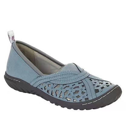 🔥Last Day 50% OFF ⏰Hole Embroidered Toe Cap Casual Women's Shoes - Proven Plantar Fasciitis, Foot and Heel Pain Relief
