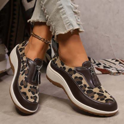 🎁Hot Sale 50% OFF⏳Women's Comfort Orthopedic Leather Shoes - Proven Plantar Fasciitis, Foot and Heel Pain Relief