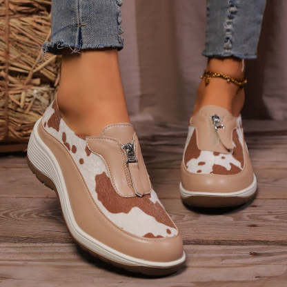 🎁Hot Sale 50% OFF⏳Women's Comfort Orthopedic Leather Shoes - Proven Plantar Fasciitis, Foot and Heel Pain Relief