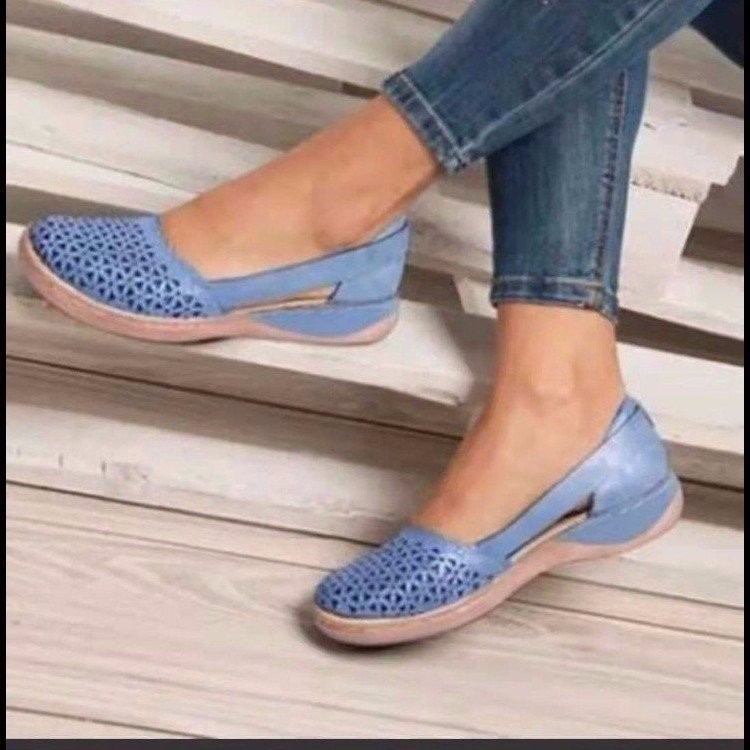 ⏰Promotion - 70% OFF🔥2025women orthopedic sandals breathable flat shoes - Proven Plantar Fasciitis, Foot and Heel Pain Relief