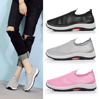 🎁Hot Sale 50% OFF⏳Women's Woven Orthopedic Breathable Soft Sole Shoes - Proven Plantar Fasciitis, Foot and Heel Pain Relief