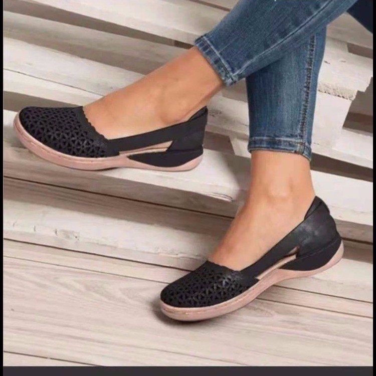 ⏰Promotion - 70% OFF🔥2025women orthopedic sandals breathable flat shoes - Proven Plantar Fasciitis, Foot and Heel Pain Relief