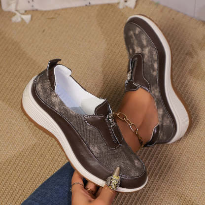 🎁Hot Sale 50% OFF⏳Women's Comfort Orthopedic Leather Shoes - Proven Plantar Fasciitis, Foot and Heel Pain Relief
