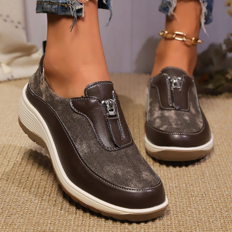 🎁Hot Sale 50% OFF⏳Women's Comfort Orthopedic Leather Shoes - Proven Plantar Fasciitis, Foot and Heel Pain Relief