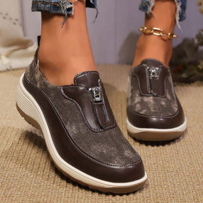🎁Hot Sale 50% OFF⏳Women's Comfort Orthopedic Leather Shoes - Proven Plantar Fasciitis, Foot and Heel Pain Relief