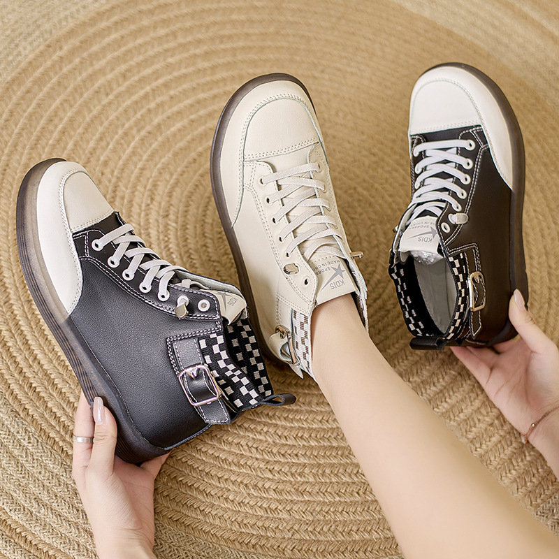 ⏰Promotion - 70% OFF🔥Comfy Buckle Strap Orthopedic Boots - Proven Plantar Fasciitis, Foot and Heel Pain Relief