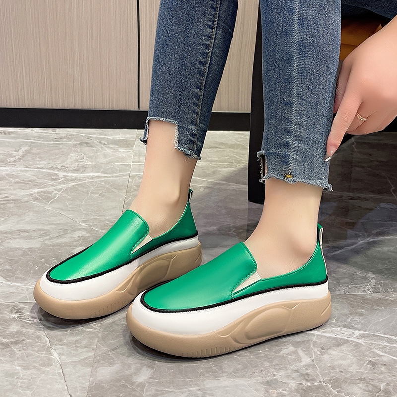 🔥Last Day 50% OFF ⏰Women's Trendy Heightening Chunky Loafers - Proven Plantar Fasciitis, Foot and Heel Pain Relief