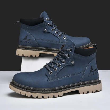 🔥Limited Time Offer 70% OFF🔥Trek Leather Boots - With Arch Support To Relieve Foot Pain