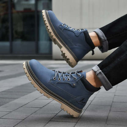 🔥Limited Time Offer 70% OFF🔥Trek Leather Boots - With Arch Support To Relieve Foot Pain