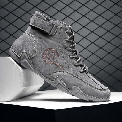 ⏰Promotion - 70% OFF🔥Suede Winter Ankle Boots For Men Leisure Orthopedic Shoes - Proven Plantar Fasciitis, Foot and Heel Pain Relief