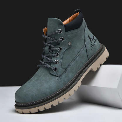 🔥Limited Time Offer 70% OFF🔥Trek Leather Boots - With Arch Support To Relieve Foot Pain