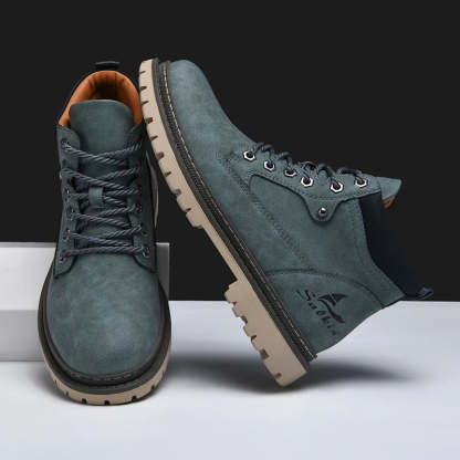🔥Limited Time Offer 70% OFF🔥Trek Leather Boots - With Arch Support To Relieve Foot Pain
