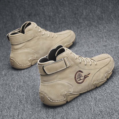 ⏰Promotion - 70% OFF🔥Suede Winter Ankle Boots For Men Leisure Orthopedic Shoes - Proven Plantar Fasciitis, Foot and Heel Pain Relief