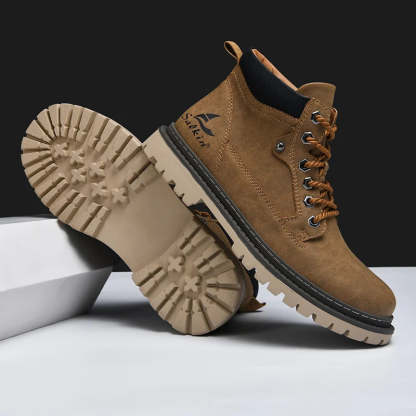 🔥Limited Time Offer 70% OFF🔥Trek Leather Boots - With Arch Support To Relieve Foot Pain