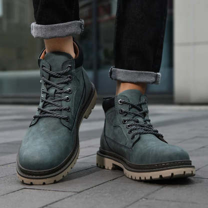 🔥Limited Time Offer 70% OFF🔥Trek Leather Boots - With Arch Support To Relieve Foot Pain