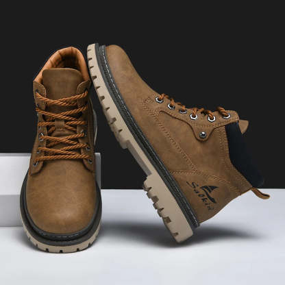 🔥Limited Time Offer 70% OFF🔥Trek Leather Boots - With Arch Support To Relieve Foot Pain