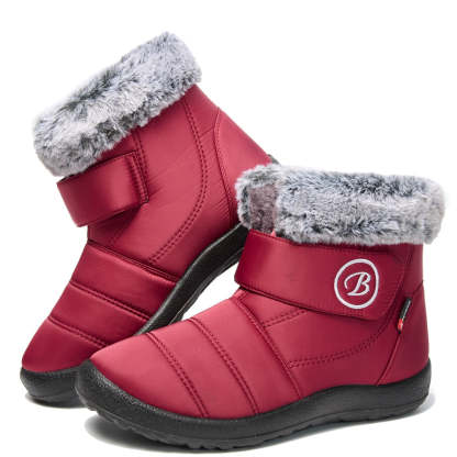 🔥Limited Time Offer 70% OFF🔥Women's Casual Fur-lined Hook-Loop Snow Boots - Proven Plantar Fasciitis, Foot and Heel Pain Relief