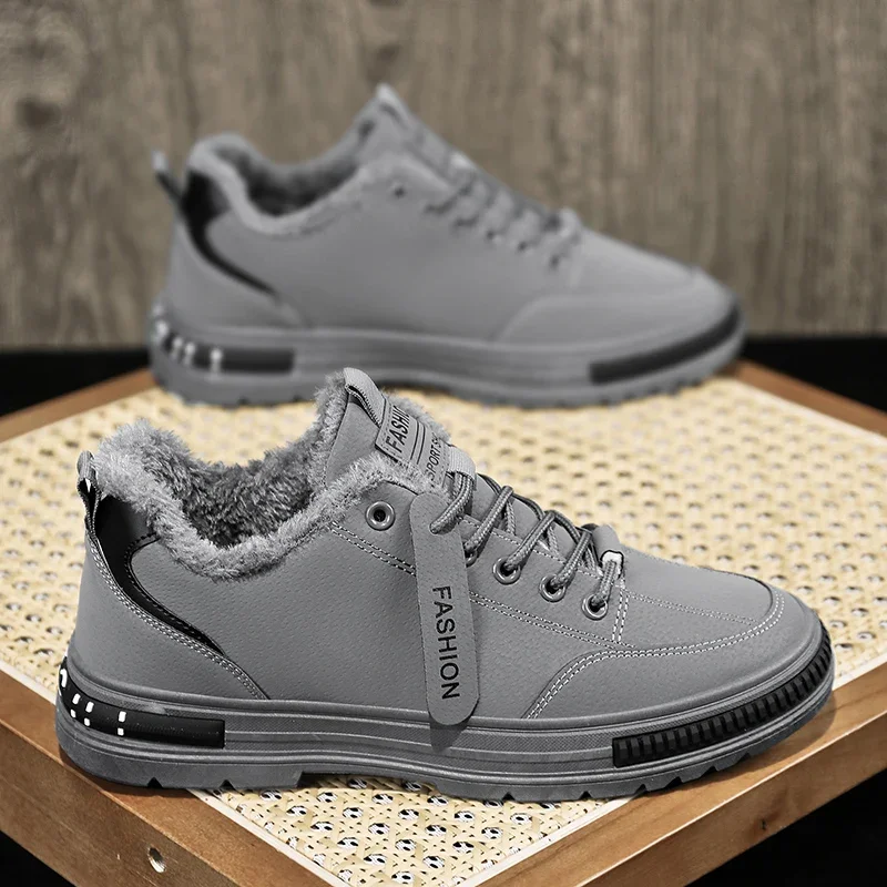 🔥LAST DAY 70% OFF🔥 - Winter Cotton Mans Work Safety Boots Men’s Tooling Boot Outdoor Keep Warm Walking Driving Fashion Casual Shoes Wear-resistant