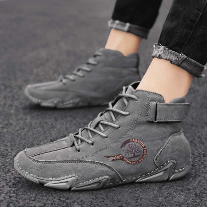 ⏰Promotion - 70% OFF🔥Suede Winter Ankle Boots For Men Leisure Orthopedic Shoes - Proven Plantar Fasciitis, Foot and Heel Pain Relief